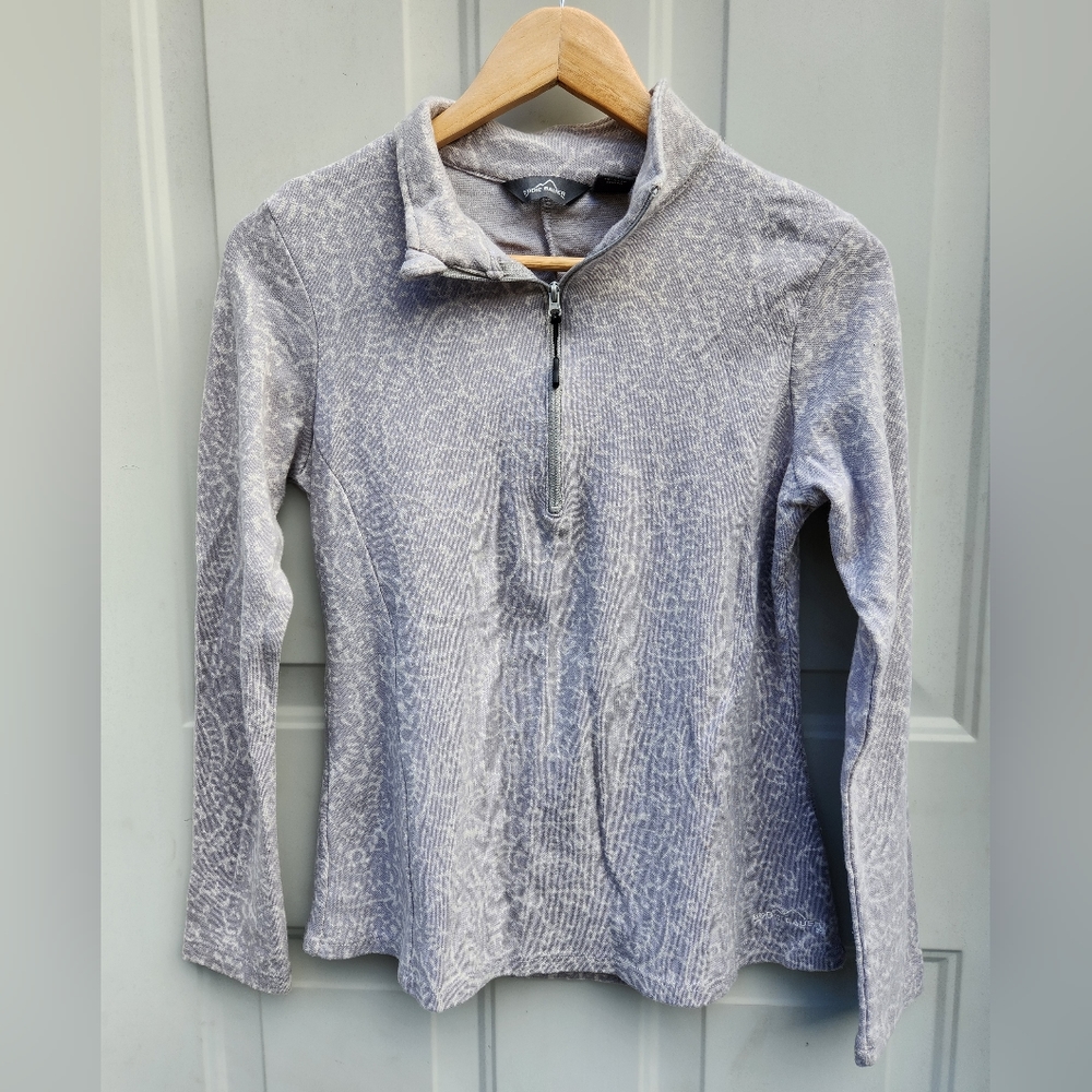 Eddie Bauer Knit Quarter Zip M